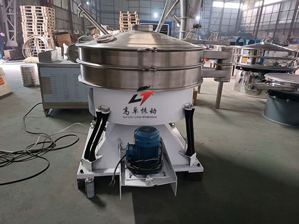 圓形搖擺篩不同物料對應的參數組合清單