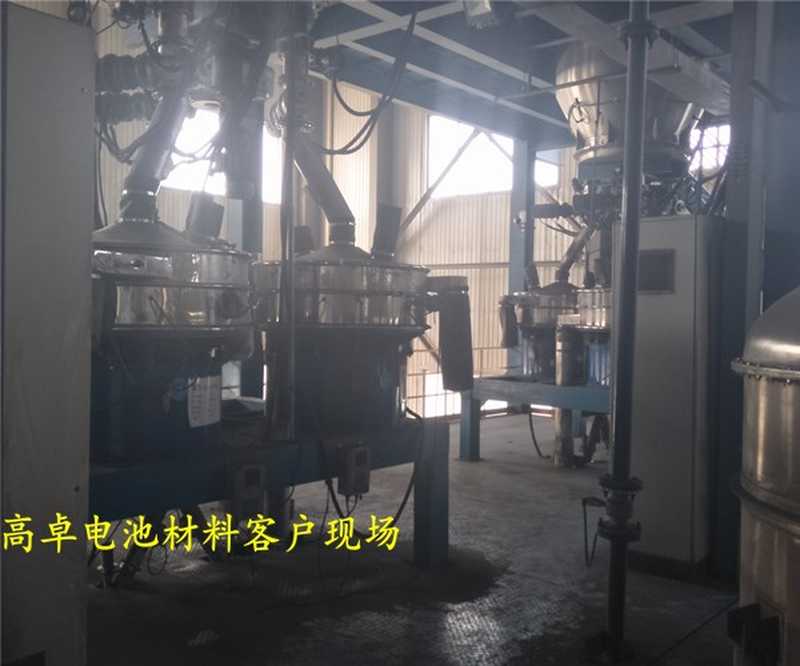 篩分電池材料使用什么型號振動篩了？