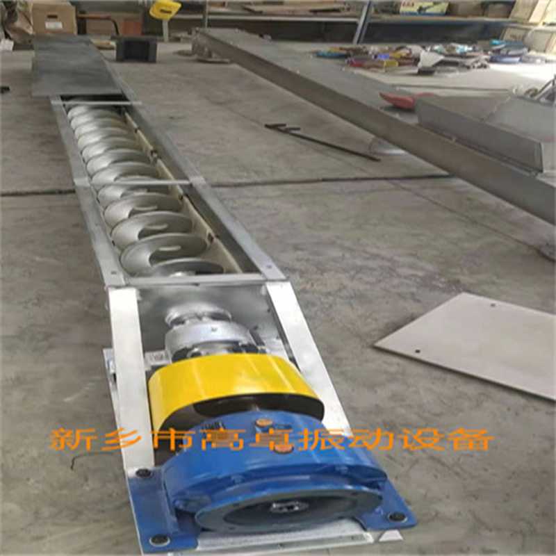 絞龍輸送機(jī)螺旋輸送機(jī)不上料怎么解決？